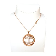 JUST CAVALLI GLAM ROSE GOLD NECKLACE